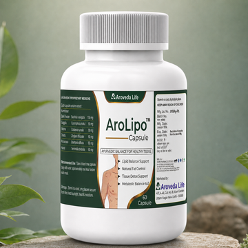 AroLipo™ Capsule | Ayurvedic Lipid Balance & Metabolic Support | 60 Capsules