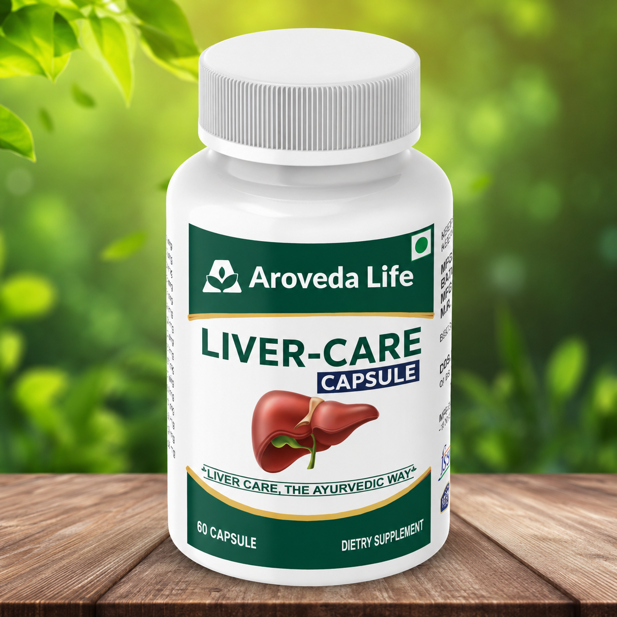 Liver Wellness | Detox Support | Digestive Care | 60 Capsules