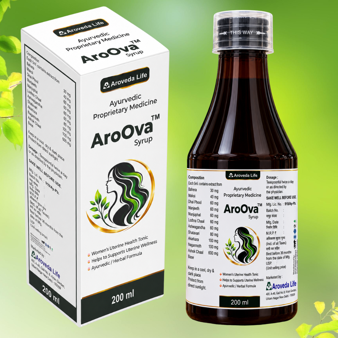 AroOva Syrup | Women's Wellness & Hormonal Health Support | 200 ml